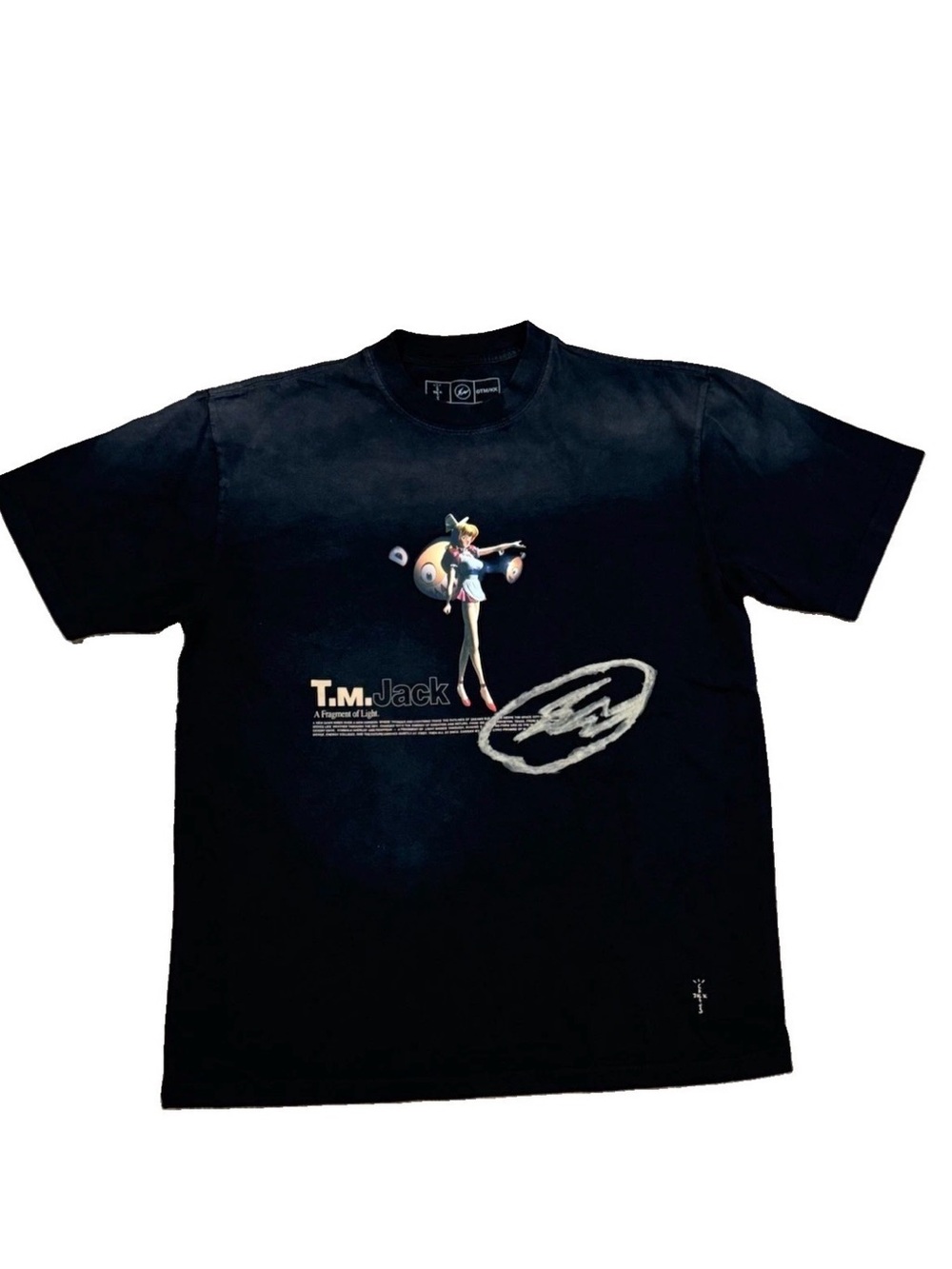 Travis Scott Cactus Jack x Fragment x Takashi Murakami Tokyo Jack Tee Size Large